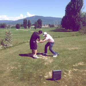 cours de golf coaching leçons golf Trackman haute savoie genève veigy mornex flaine