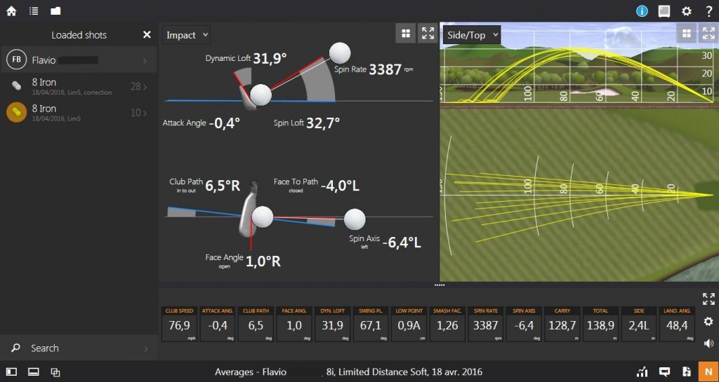 leçon Trackman constat 