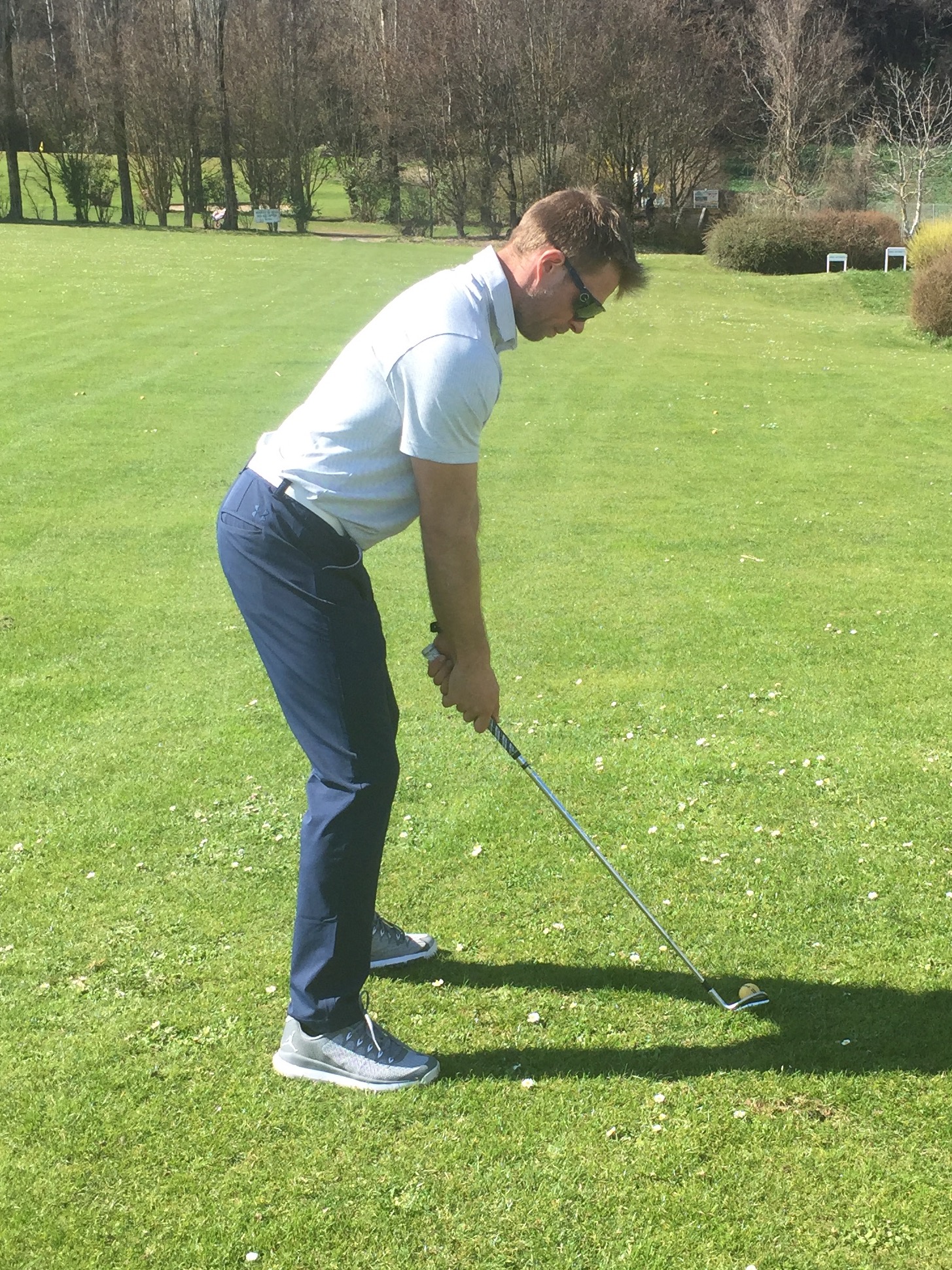 golf posture exemple parfaite