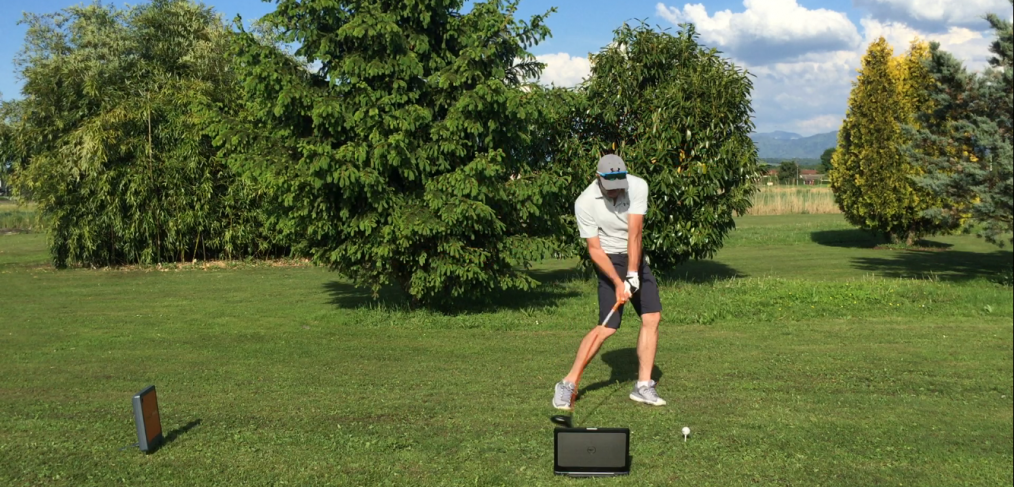 golf cours leçon trackman vidéo