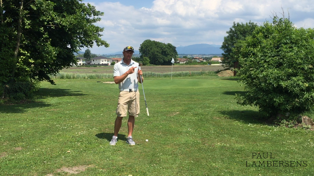 golf backspin green leçon cours astuce