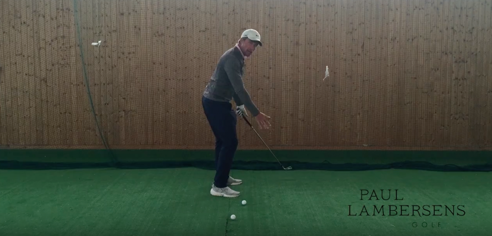 golf cours backswing